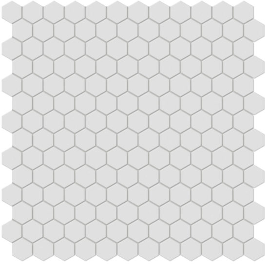 1" Gallery Grey Matte Hex Mosaic | Glens Falls Tile & Supplies