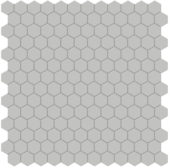 1" Loft Grey Matte Hex Mosaic | Glens Falls Tile & Supplies