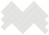 2x6 Vintage Grey Glossy Herringbone Mosaic | Glens Falls Tile & Supplies