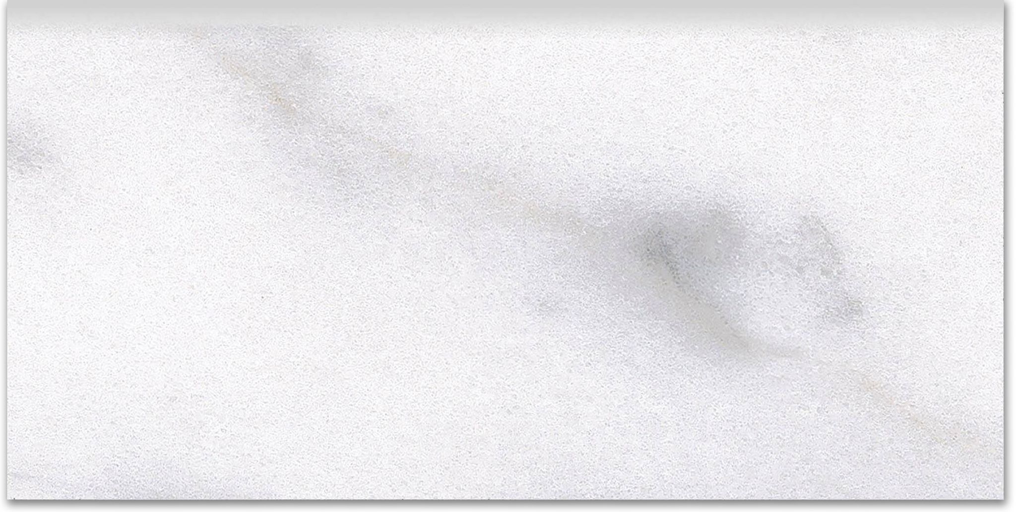 3X6 Carrara Bullnose | Glens Falls Tile & Supplies