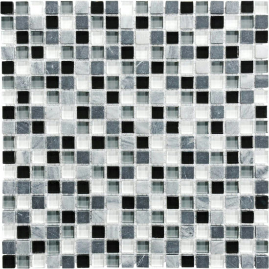 5/8X5/8 Midnight Mosaic | Glens Falls Tile & Supplies