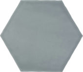 6" Argent Sterling Glossy Hexagon | Glens Falls Tile & Supplies