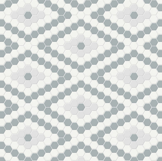 Afternoon Blend Matte Diamond Pattern Mosaic