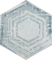Alma 5.5X6.3 Grey Decor Hexagon | Glens Falls Tile & Supplies