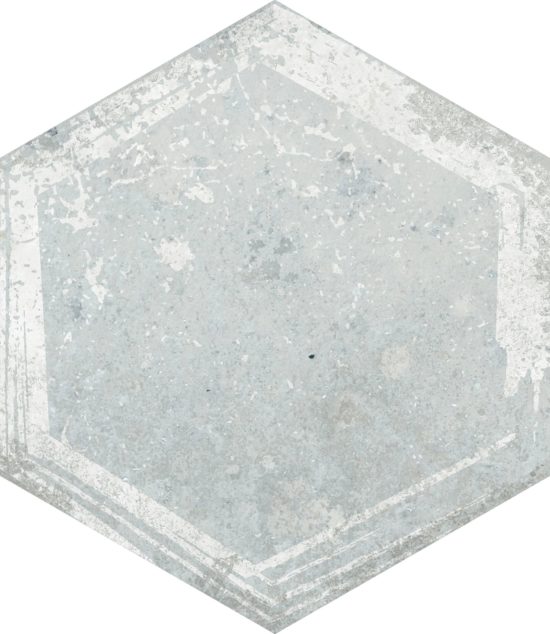 Alma 5.5X6.3 Grey Decor Hexagon | Glens Falls Tile & Supplies