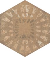 Alma 5.5X6.3 Sand Decor Hexagon | Glens Falls Tile & Supplies