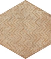 Alma 5.5X6.3 Sand Decor Hexagon | Glens Falls Tile & Supplies