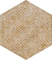 Alma 5.5X6.3 Sand Decor Hexagon | Glens Falls Tile & Supplies