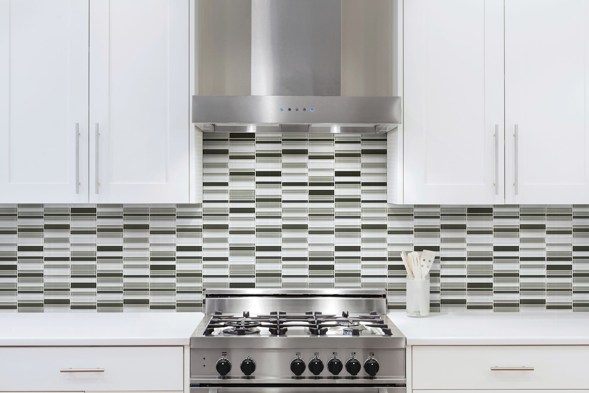 Bliss Element Mineral Blend Stacked Mosaic | Glens Falls Tile & Supplies