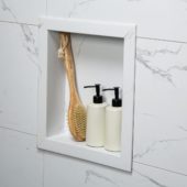Carrara Marble Niche  14.5x12 inside | Glens Falls Tile & Supplies