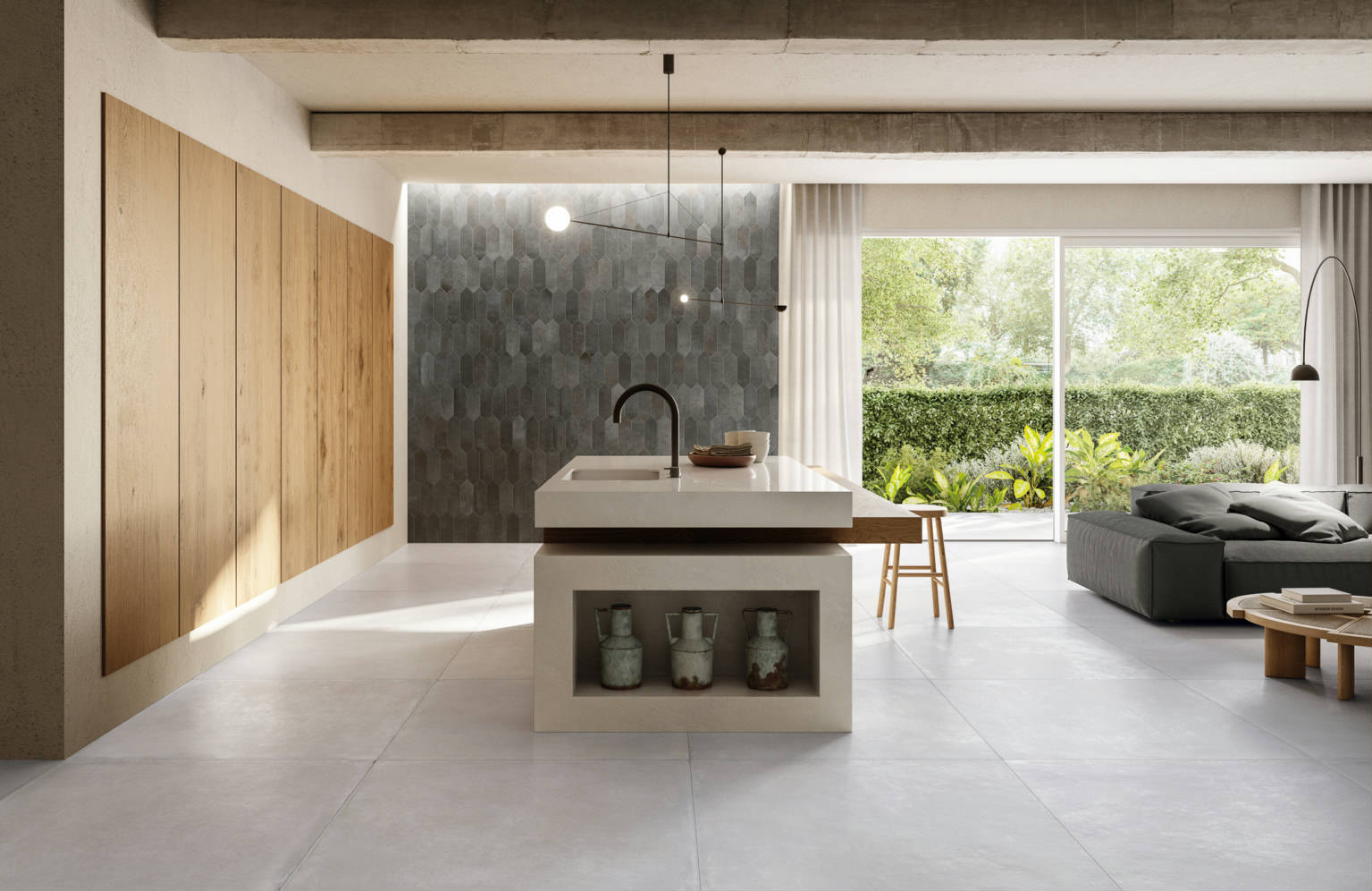 Charleston Whitehall Bianco 40x40 | Glens Falls Tile & Supplies