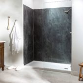 Cracked Slate Shower Wall Kit 36x36x78 | Glens Falls Tile & Supplies