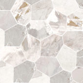 Dynasty White Polished/Matte 11X12 Eggs Mosaic | Glens Falls Tile & Supplies