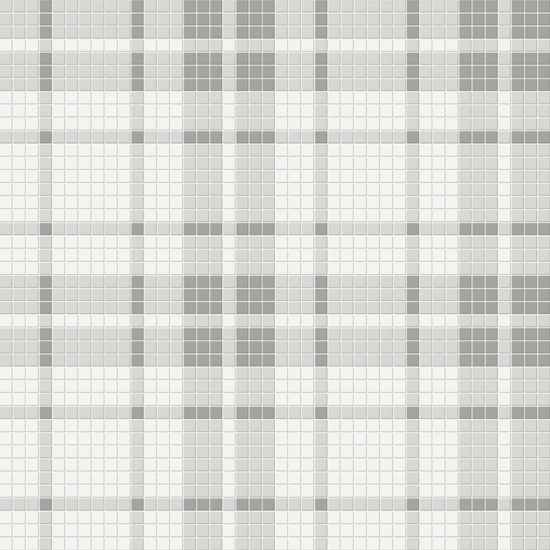 Evening Blend Matte Plaid Pattern Mosaic | Glens Falls Tile & Supplies