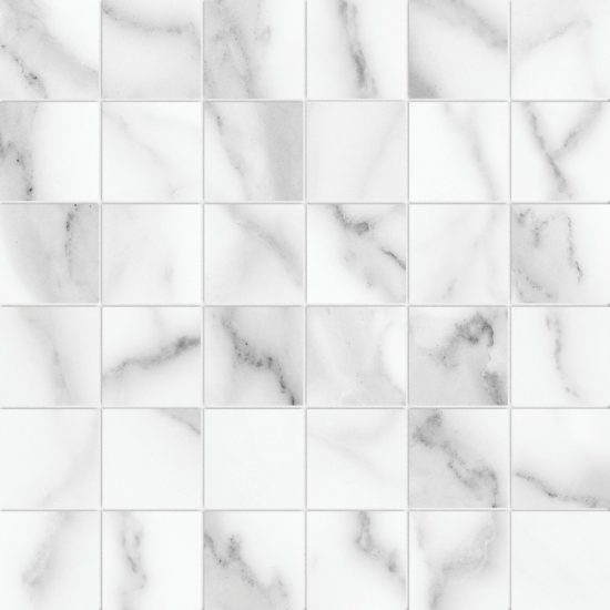 Florence 2X2 Statuario Matte Mosaic | Glens Falls Tile & Supplies