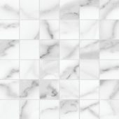 Florence 2X2 Statuario Matte Mosaic | Glens Falls Tile & Supplies