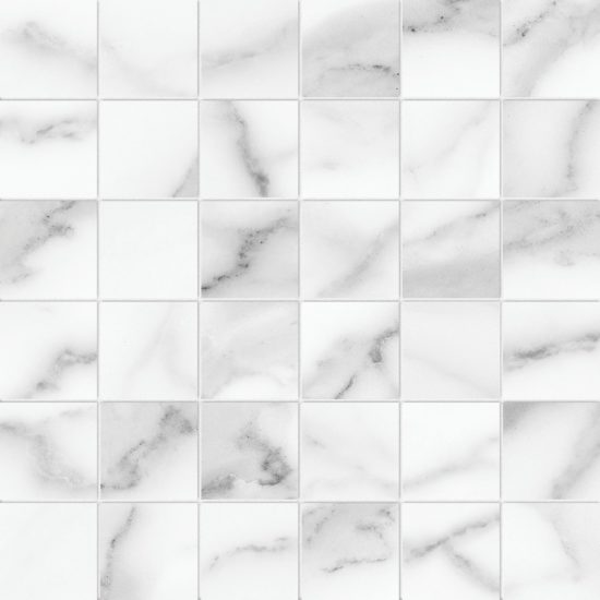 Florence 2X2 Statuario Matte Mosaic | Glens Falls Tile & Supplies