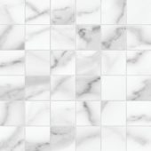 Florence 2X2 Statuario Matte Mosaic | Glens Falls Tile & Supplies