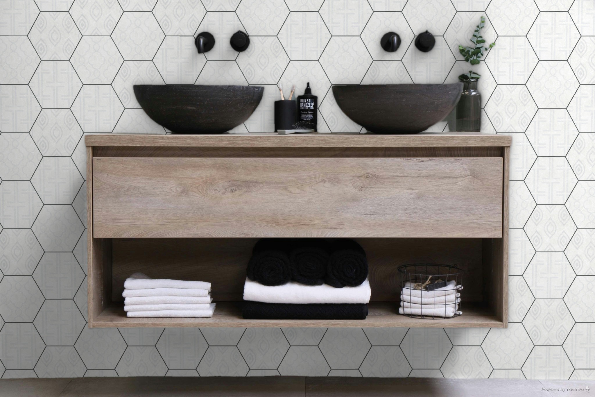Form 5.5X6.3” White Decor* Hexagon | Glens Falls Tile & Supplies