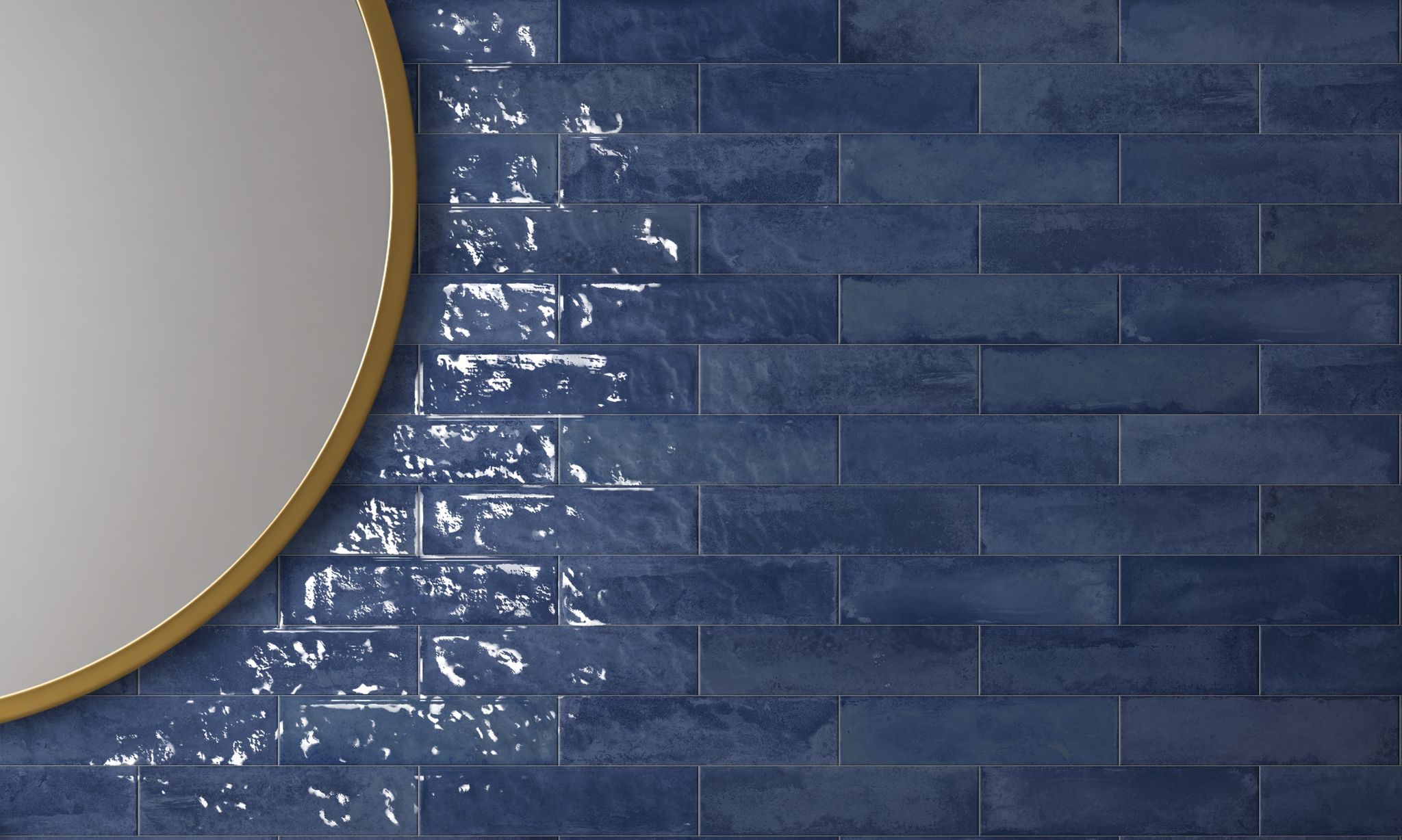 Grand Cayman 3x12" West Bay Blue 1 | Glens Falls Tile & Supplies