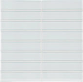 Ice 1.5X6 Stacked Mosaic | Glens Falls Tile & Supplies