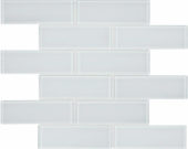 Ice 2X6 Brick Mosaic | Glens Falls Tile & Supplies