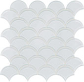 Ice Scallop Mosaic | Glens Falls Tile & Supplies