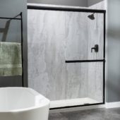 Iced Pewter Shower Wall Kit 30x60x78 | Glens Falls Tile & Supplies