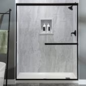 Iced Pewter Shower Wall Kit 36x36x78 | Glens Falls Tile & Supplies