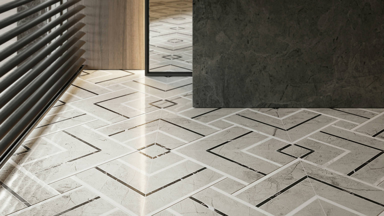 Luxury Roma Argento Picco Mosaic 3 | Glens Falls Tile & Supplies