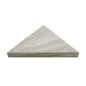 Mont Blanc Matte Shower Shelf 14.56x7.12x2 | Glens Falls Tile & Supplies