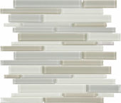 Natural Blend Random Strip Mosaic | Glens Falls Tile & Supplies