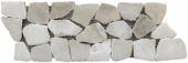 Onyx White Opus Mosaic Interlocking Border | Glens Falls Tile & Supplies
