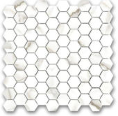 Polished 1" Adoration Hex Mosaic | Glens Falls Tile & Supplies