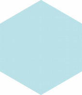 Ronda 5.5X6.3” Aqua Hexagon | Glens Falls Tile & Supplies