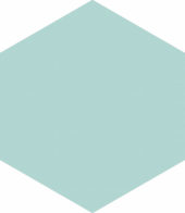 Ronda 5.5X6.3” Mint Hexagon | Glens Falls Tile & Supplies