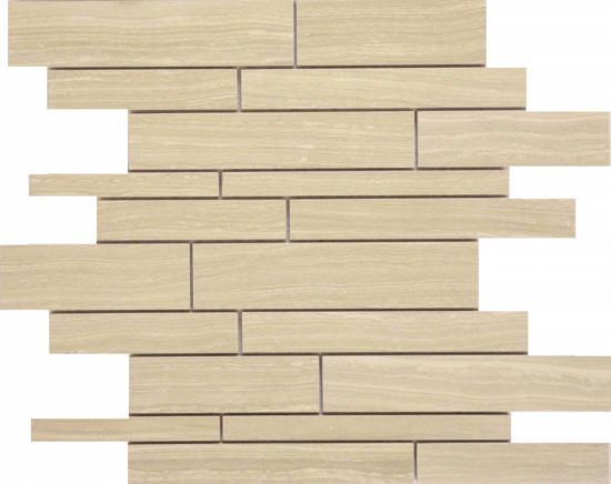 Sand Random Strip | Glens Falls Tile & Supplies