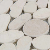 Serenity Ivory Flat Pebble | Glens Falls Tile & Supplies