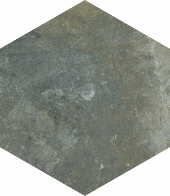 Seville 5.5X6.3” Black Hexagon | Glens Falls Tile & Supplies