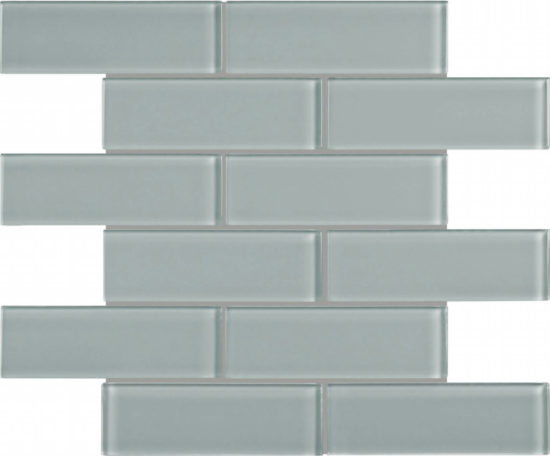Shadow 2X6 Brick Mosaic