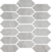 Spirit Silver Picket Mosaic | Glens Falls Tile & Supplies
