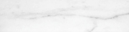 Statuario Venezia Honed 3X12 Bullnose | Glens Falls Tile & Supplies