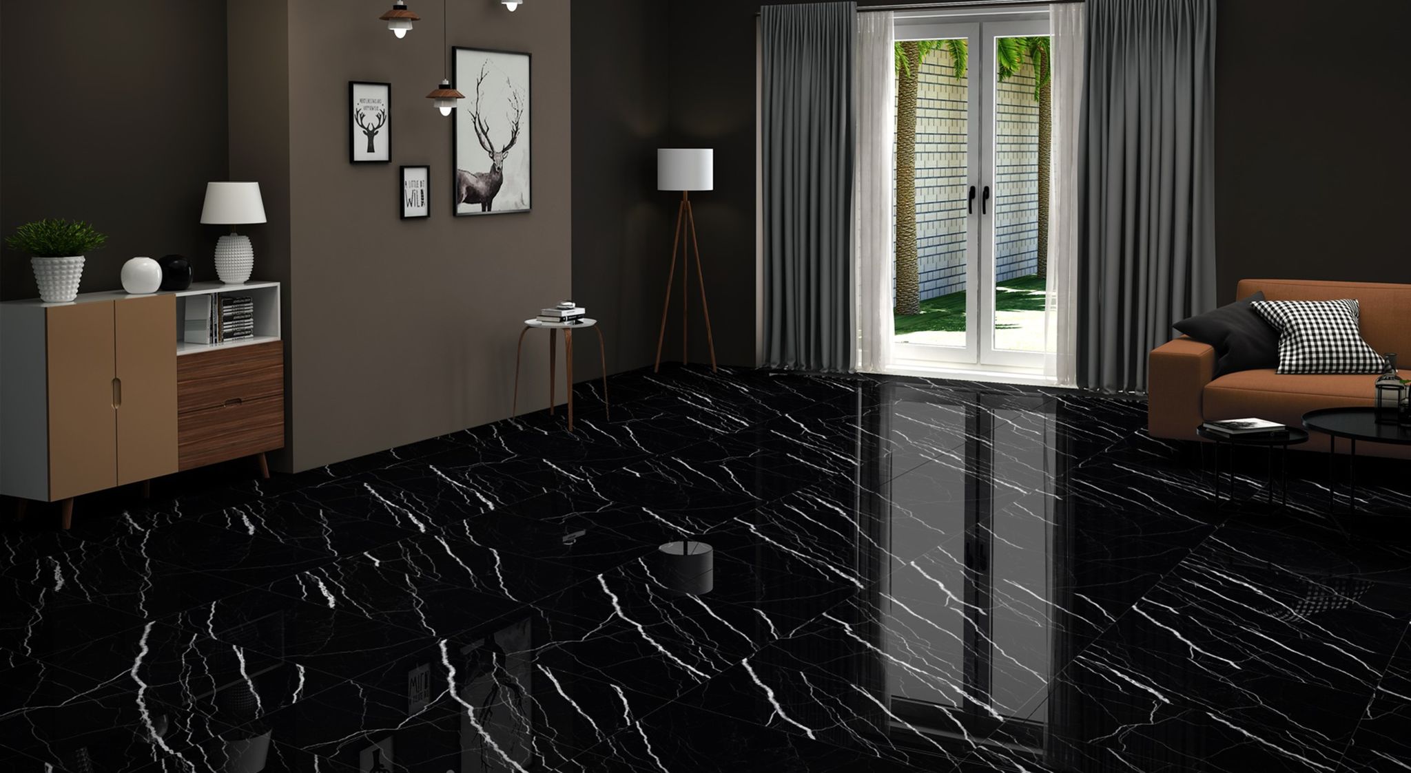 Treasure Midnight Nero 24x48 | Glens Falls Tile & Supplies
