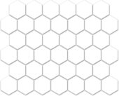 Treasure Ultimate Dolomite 2x2 Carved Hexagon Mosaic | Glens Falls Tile & Supplies