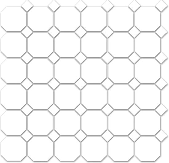 Treasure Ultimate Dolomite Polished Octagon/Dot Mosaic | Glens Falls Tile & Supplies
