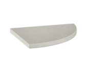 Marmiline Fog 9x9 Corner Shelf | Glens Falls Tile & Supplies