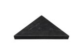 Black Ice Shower Bench 26x18.63x3 | Glens Falls Tile & Supplies