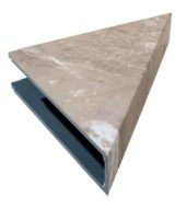 Venetian Marble Shower Shelf 14.56x7.12x2 | Glens Falls Tile & Supplies