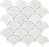 Crystal White Marble Scale Polished | Glens Falls Tile & Supplies