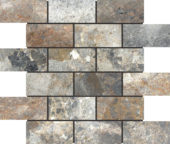 Elongated Hexagon Royal Vein "Leaves" Mosaic | Glens Falls Tile & Supplies